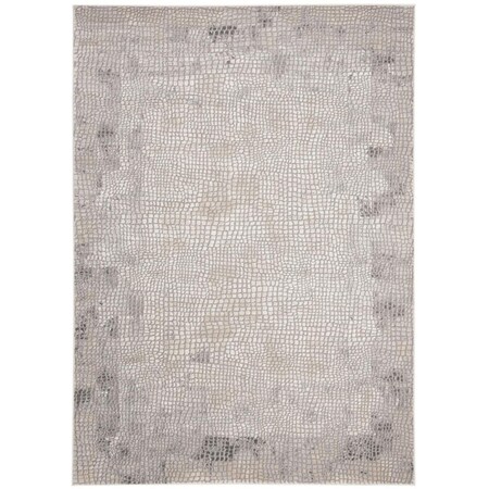 Safavieh 4 x 6 ft. Meadow Collection Contemporary Rectangle Power Loomed Rug Taupe & Grey MDW184E-4